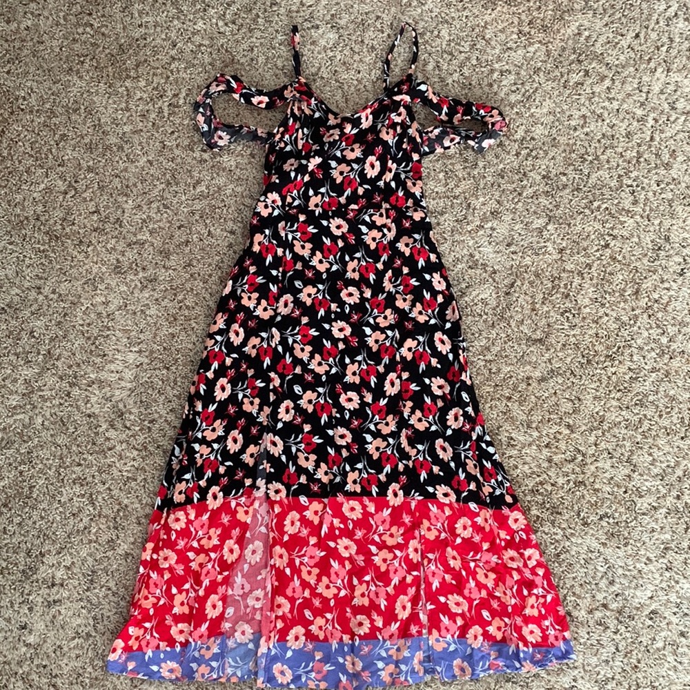 Express Floral Dress, Size XS, Never Worn